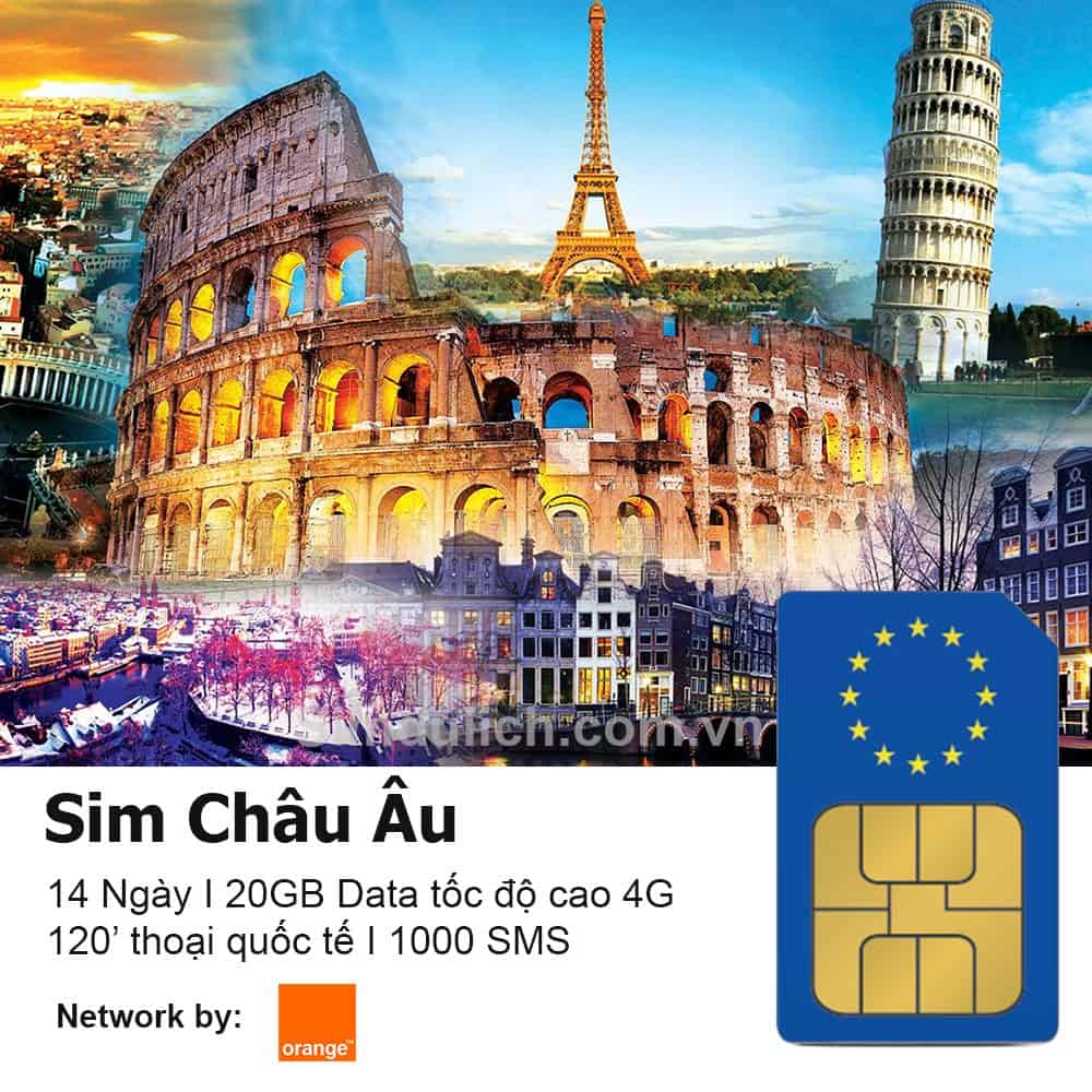 Mua sim điện thoại đi Châu Âu tại Việt Nam