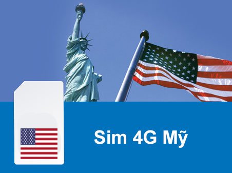 sim 4g du lịch mỹ