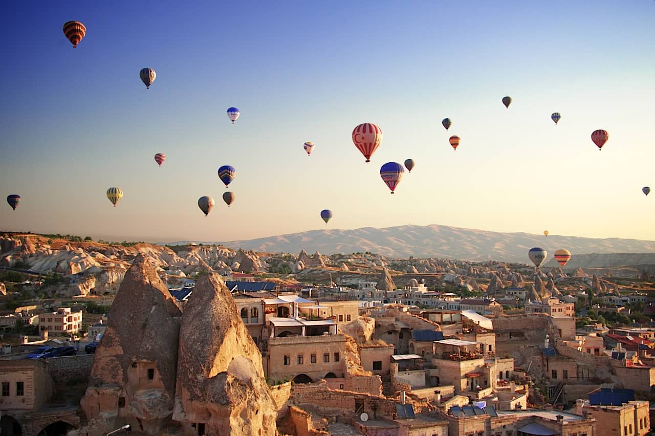 Cappadocia ở miền Trung Thổ Nhĩ Kỳ